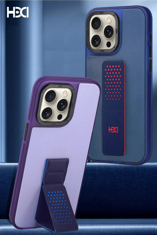 iPhone 14 Pro Max HBC-239 Colombo Standlı Kapak Kılıf - Siyah 3