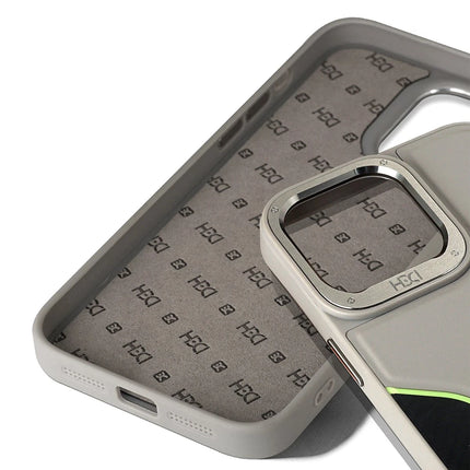 iPhone 14 Pro Max HBC-264 Lambor Karbon Fiber Sport Kapak Kılıf - Lacivert 4