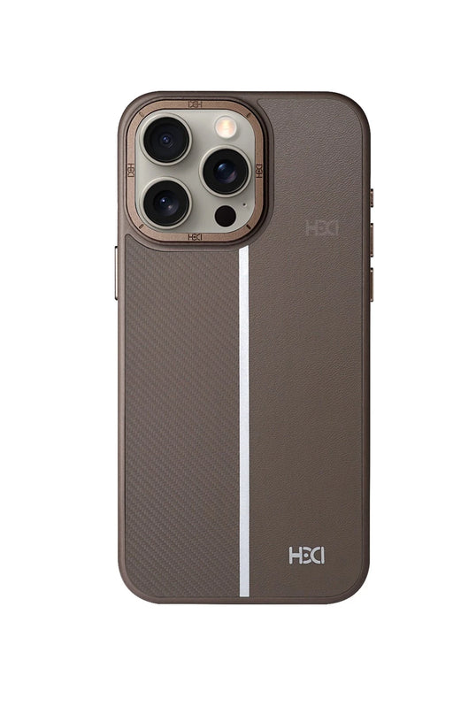iPhone 14 Pro Max HBC-155 Lizbon Kapak Kılıf - Gri