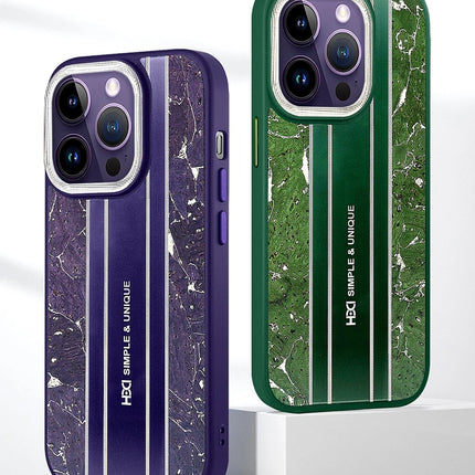 iPhone 14 Pro Max HBC-188 Astra Kapak Kılıf - Kahverengi 6