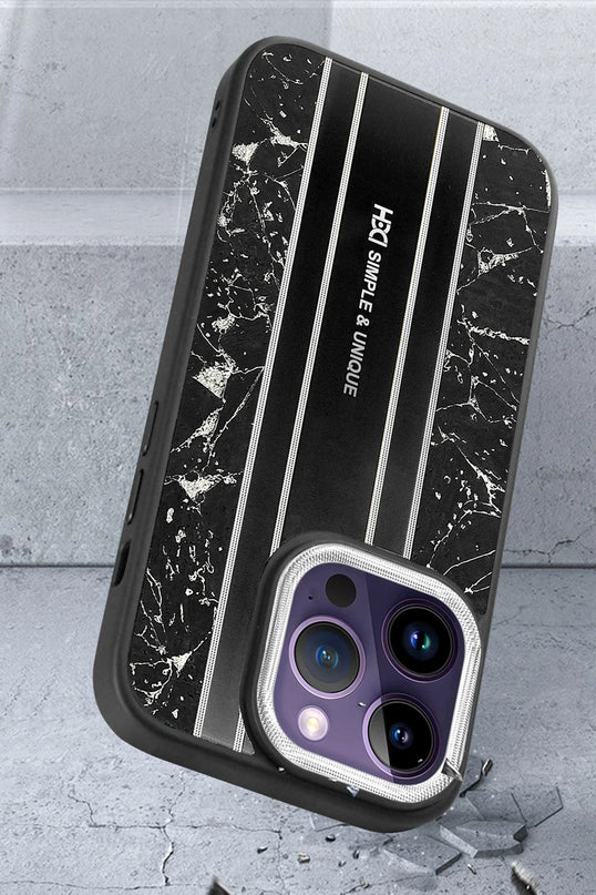 iPhone 14 Pro Max HBC-188 Astra Kapak Kılıf - Lacivert 5