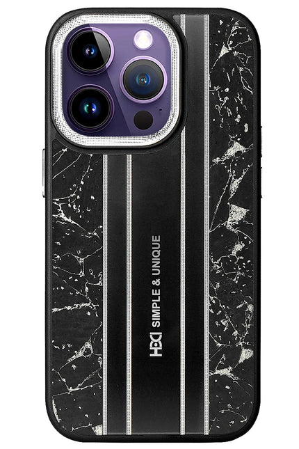 iPhone 14 Pro Max HBC-188 Astra Kapak Kılıf - Siyah