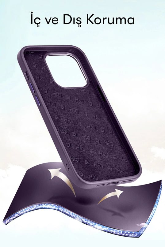 iPhone 14 Pro Max HBC-188 Astra Kapak Kılıf - Siyah 4