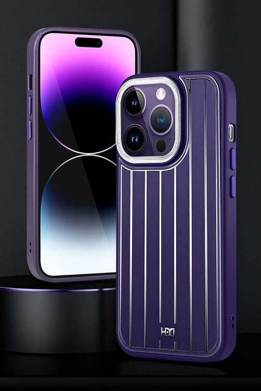 iPhone 14 Pro Max HBC-190 Kolaj Kapak Kılıf - Koyu Yeşil 6