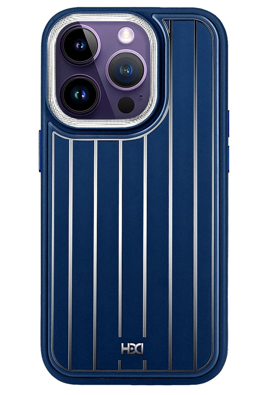 iPhone 14 Pro Max HBC-190 Kolaj Kapak Kılıf - Lacivert