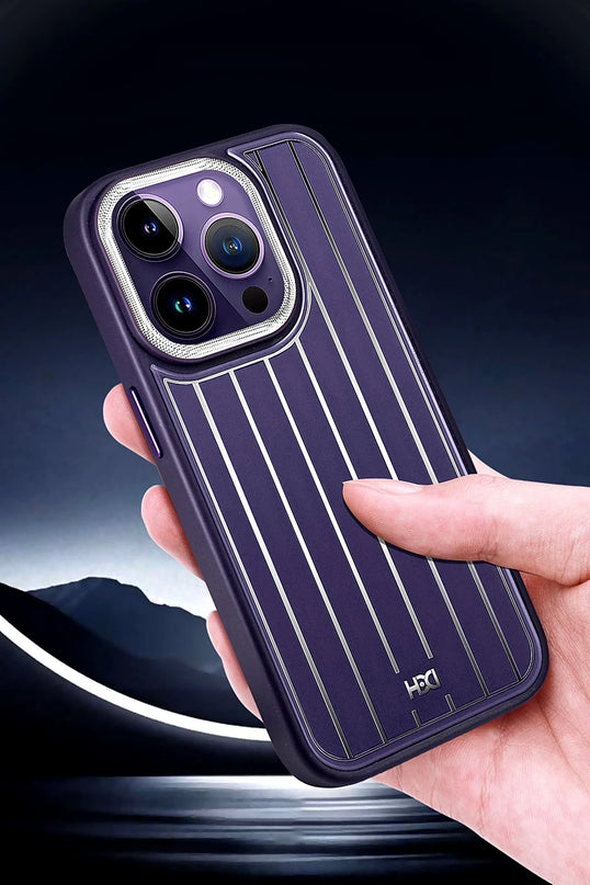 iPhone 14 Pro Max HBC-190 Kolaj Kapak Kılıf - Lacivert 9