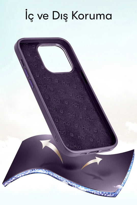 iPhone 14 Pro Max HBC-190 Kolaj Kapak Kılıf - Siyah 4
