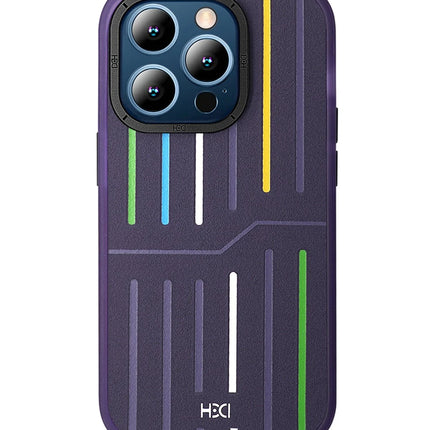 iPhone 14 Pro Max HBC-221 Roma Kapak Kılıf - Derin Mor
