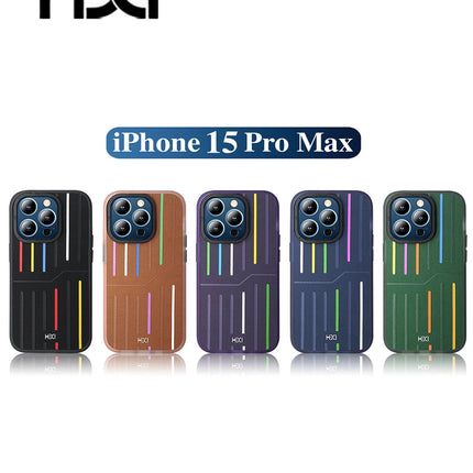 iPhone 14 Pro Max HBC-221 Roma Kapak Kılıf - Koyu Yeşil 6