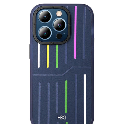 iPhone 14 Pro Max HBC-221 Roma Kapak Kılıf - Lacivert