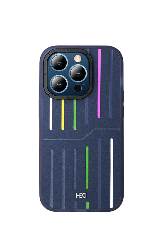 iPhone 14 Pro Max HBC-221 Roma Kapak Kılıf - Lacivert