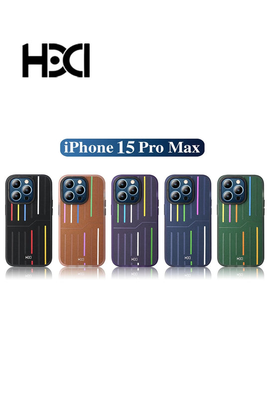 iPhone 14 Pro Max HBC-221 Roma Kapak Kılıf - Siyah 6