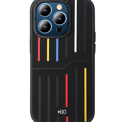 iPhone 14 Pro Max HBC-221 Roma Kapak Kılıf - Siyah