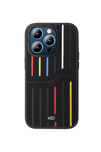 iPhone 14 Pro Max HBC-221 Roma Kapak Kılıf - Siyah