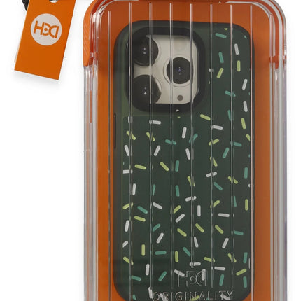 iPhone 14 Pro Max HBC-222 Bern Kapak Kılıf - Koyu Yeşil 2
