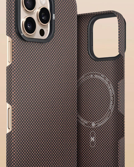 iPhone 15 Pro Max Blaze 1000D Kevlar Magsafe Kılıf - Mavi 4