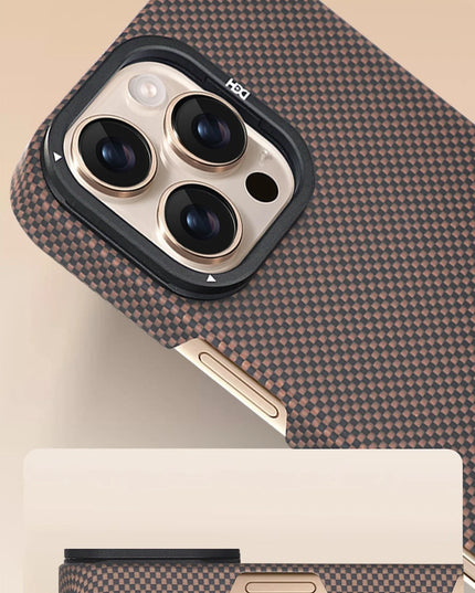 iPhone 15 Pro Max Blaze 1000D Kevlar Magsafe Kılıf - Mavi 6