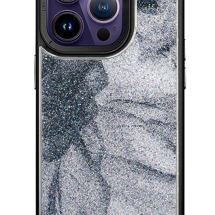 iPhone 15 Pro Max HBC-201 Salvador Simli Kapak Kılıf - Siyah