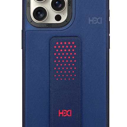 iPhone 15 Pro Max HBC-239 Colombo Standlı Kapak Kılıf - Lacivert