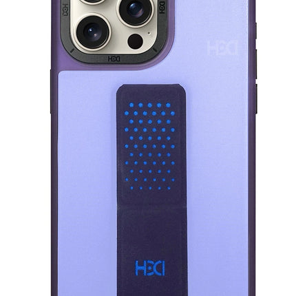 iPhone 15 Pro Max HBC-239 Colombo Standlı Kapak Kılıf - Mor
