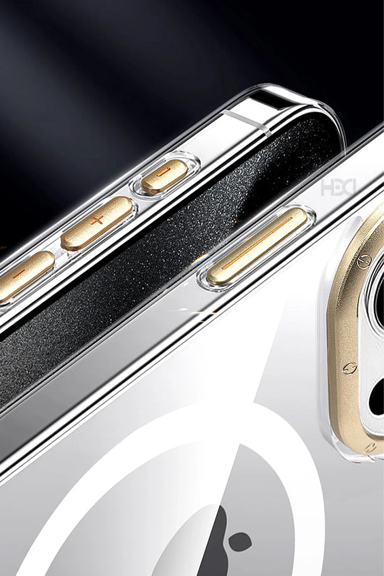 iPhone 16 HBC-306 Aden PC Magsafe Kapak Kılıf - Kahverengi 3