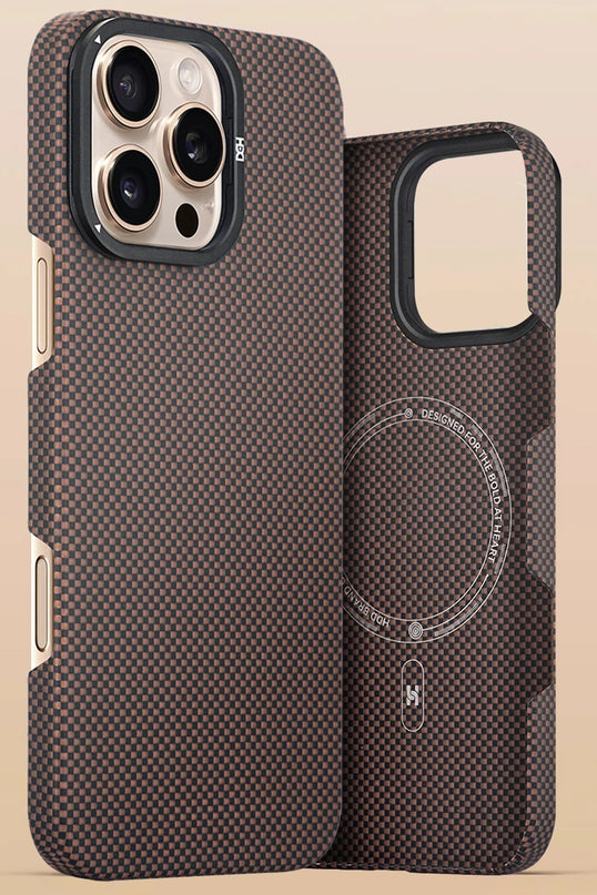 iPhone 16 Pro Max Blaze 1000D Kevlar Magsafe Kılıf - Siyah 4