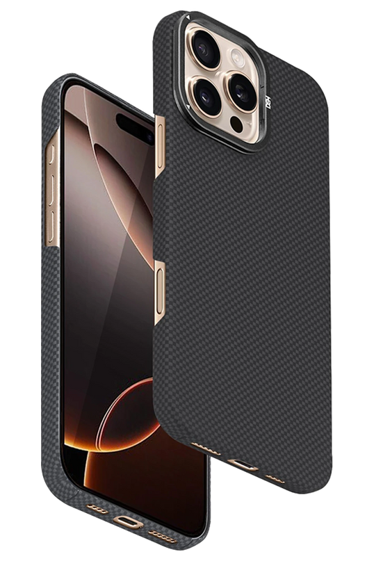 iPhone 16 Pro Max Blaze 1000D Kevlar Magsafe Kılıf - Siyah
