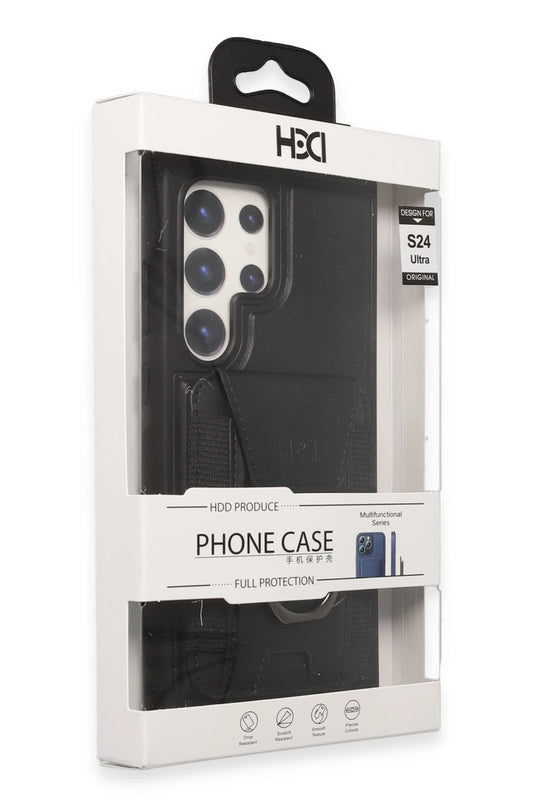 Samsung Galaxy S24 HBC-228 Havana Magnet Kartvizitli Kapak Kılıf - Derin Mor 5