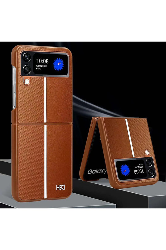 Samsung Galaxy Z Flip 4 HBC-155 Lizbon Kapak Kılıf - Lacivert 3