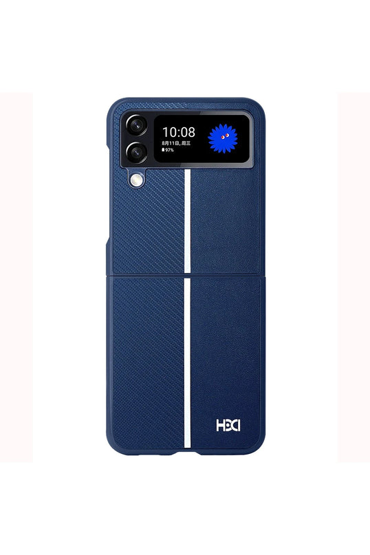 Samsung Galaxy Z Flip 4 HBC-155 Lizbon Kapak Kılıf - Lacivert