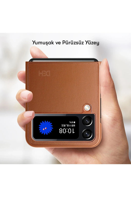 Samsung Galaxy Z Flip 4 HBC-156 Forum Magneticsafe Kapak Kılıf - Lacivert 3