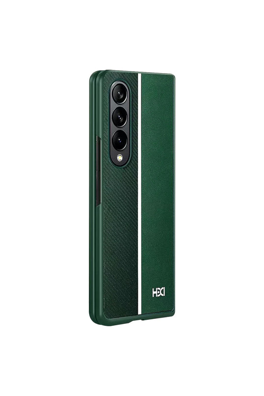 Samsung Galaxy Z Fold 4 HBC-155 Lizbon Kapak Kılıf - Koyu Yeşil