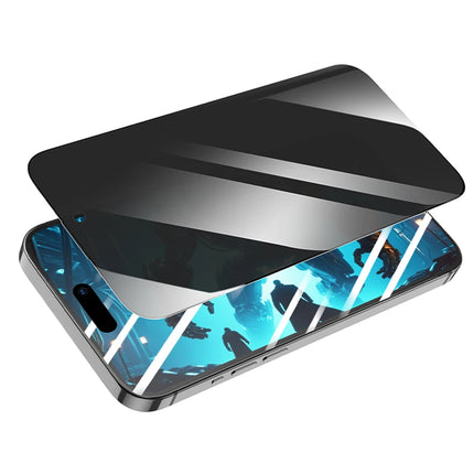 iPhone 16 Pro Bear Shield Hayalet Cam Ekran Koruyucu 6