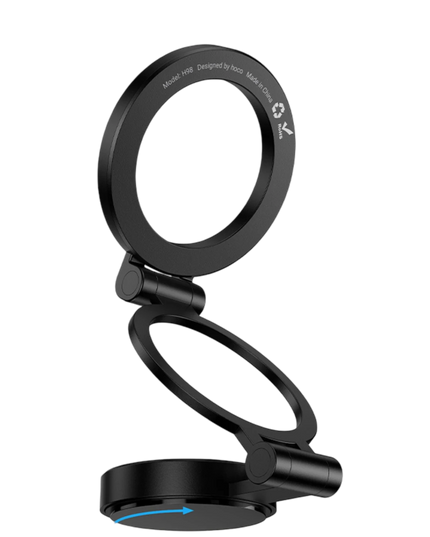 H98 Rider 360 Derece Dönen Yapışkanlı Katlanabilir Manyetik Magsafe Araç Tutucu 5