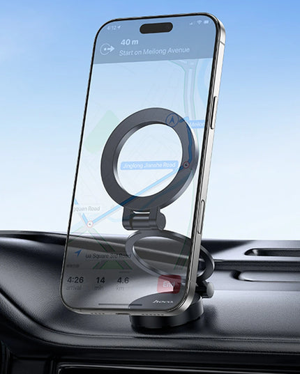H98 Rider 360 Derece Dönen Yapışkanlı Katlanabilir Manyetik Magsafe Araç Tutucu 7