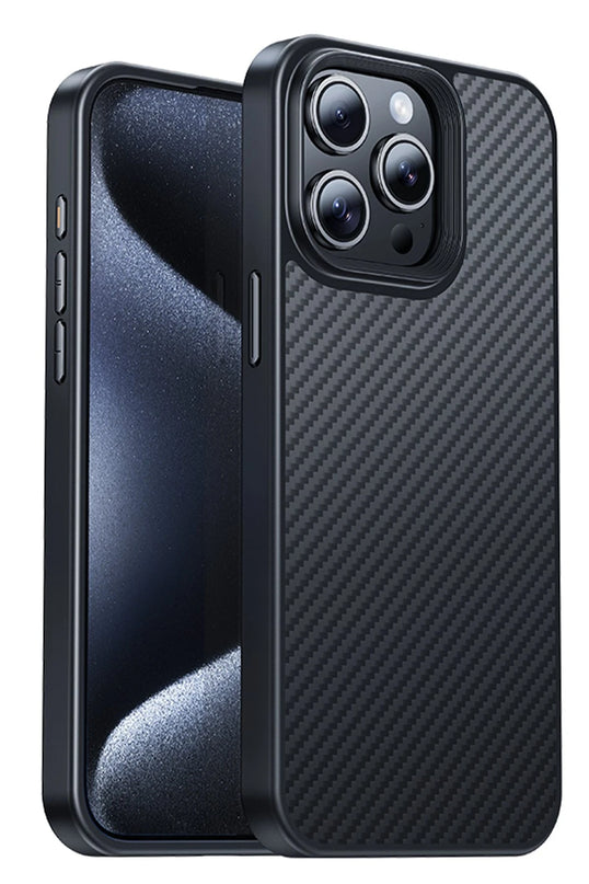 iPhone 15 Pro Max Knight Kevlar Magsafe Kapak Kılıf