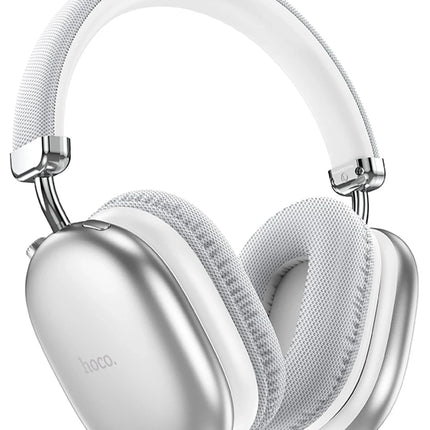 W35 Max Joy Aux Destekli Bluetooth Kablosuz Kulaklık - Gümüş
