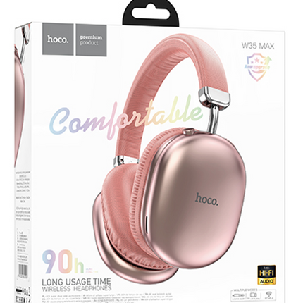 W35 Max Joy Aux Destekli Bluetooth Kablosuz Kulaklık 4