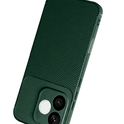 Honor 600 Lite Auto Focus Karbon Kapak Kılıf - Koyu Yeşil 3