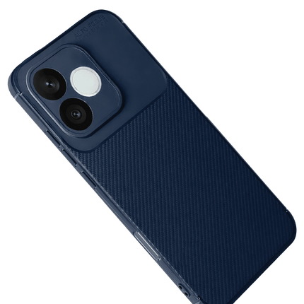 Honor 600 Lite Auto Focus Karbon Kapak Kılıf - Lacivert 2