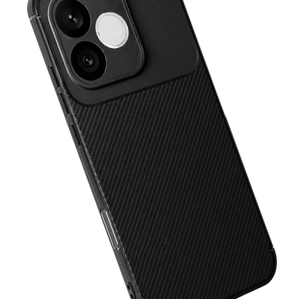 Honor 600 Lite Auto Focus Karbon Kapak Kılıf - Siyah 3