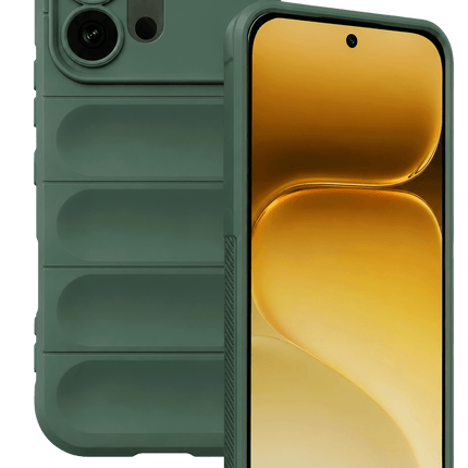 Honor 600 Optimum Silikon Kılıf - Koyu Yeşil