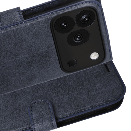 Honor 600 Pro Trend S Plus Kapaklı Kılıf - Lacivert 2