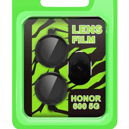 Honor 600 Raze Metal Kamera Lens - Siyah