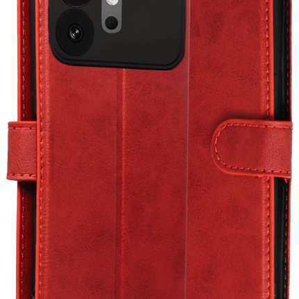 Honor 600 Trend S Plus Kapaklı Kılıf - Kırmızı