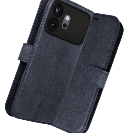 Honor 600 Trend S Plus Kapaklı Kılıf - Lacivert 3