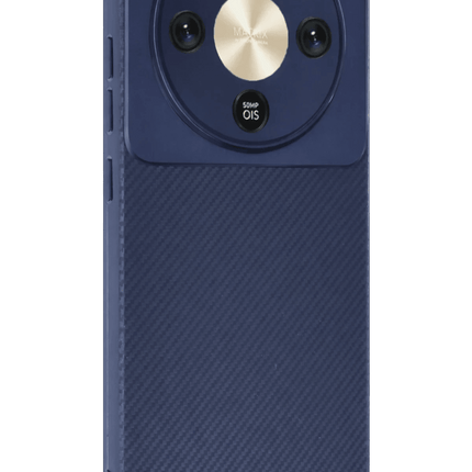 Honor Magic 8 Lite Auto Focus Karbon Kapak Kılıf - Lacivert