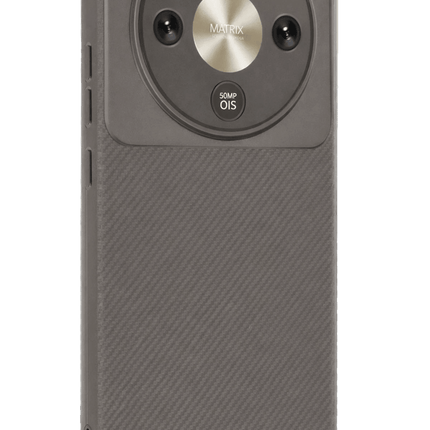 Honor Magic 8 Lite Auto Focus Karbon Kapak Kılıf - Gri