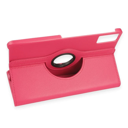 Honor Pad 10 12.1 360 Tablet Deri Kılıf - Pembe 2