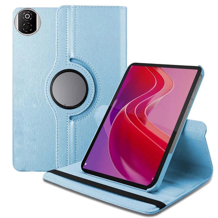 Honor Pad X7 360 Tablet Deri Kılıf - Mavi